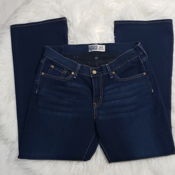 LEVI'S Curvy Boot Cut Dark Wash Jeans - Picture 2 of 8